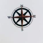 north, east, west, and south wall decor
