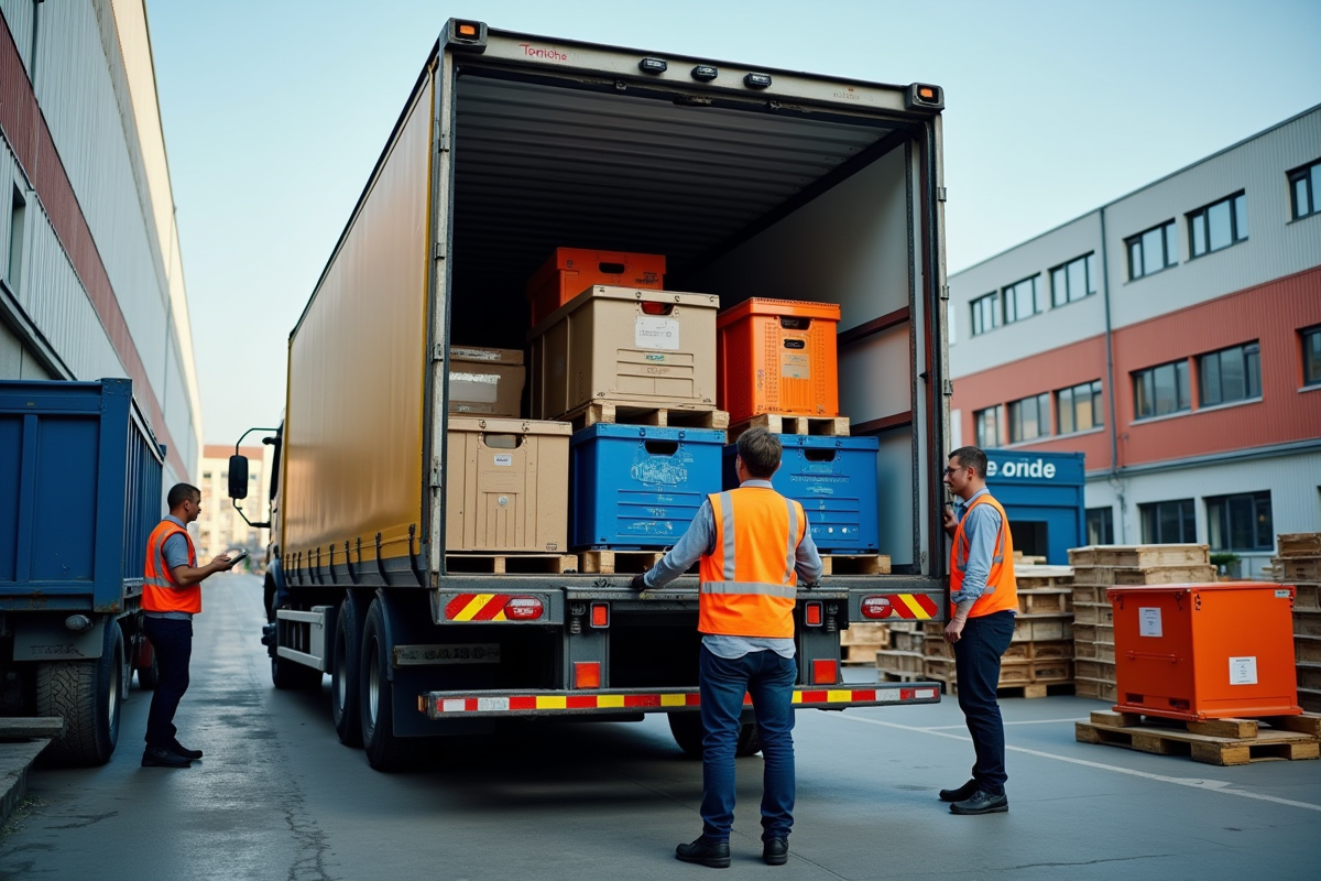 camion déménagement