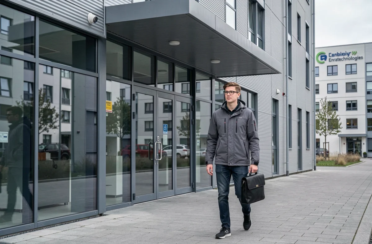 Résidence étudiante Student Factory dans le quartier tech Euratechnologies à Lille avec un étudiant en informatique